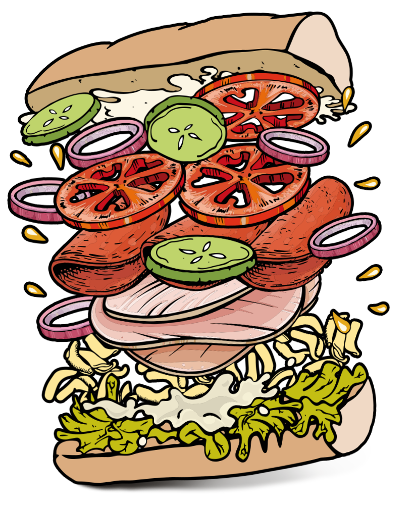 Leckeres Sandwich